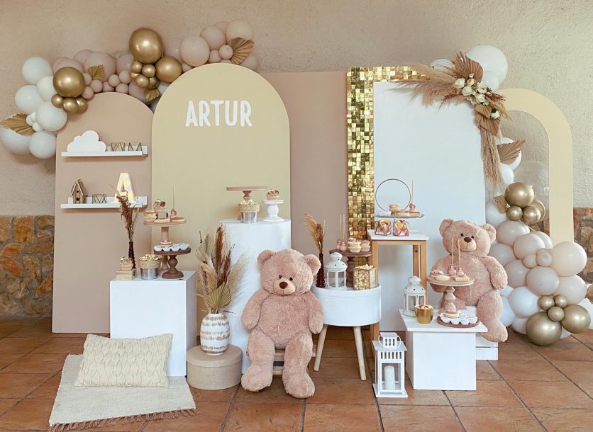 decoração de chá de bebê