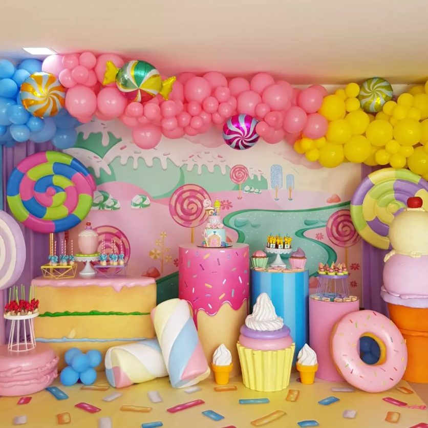 decoração de chá de bebê