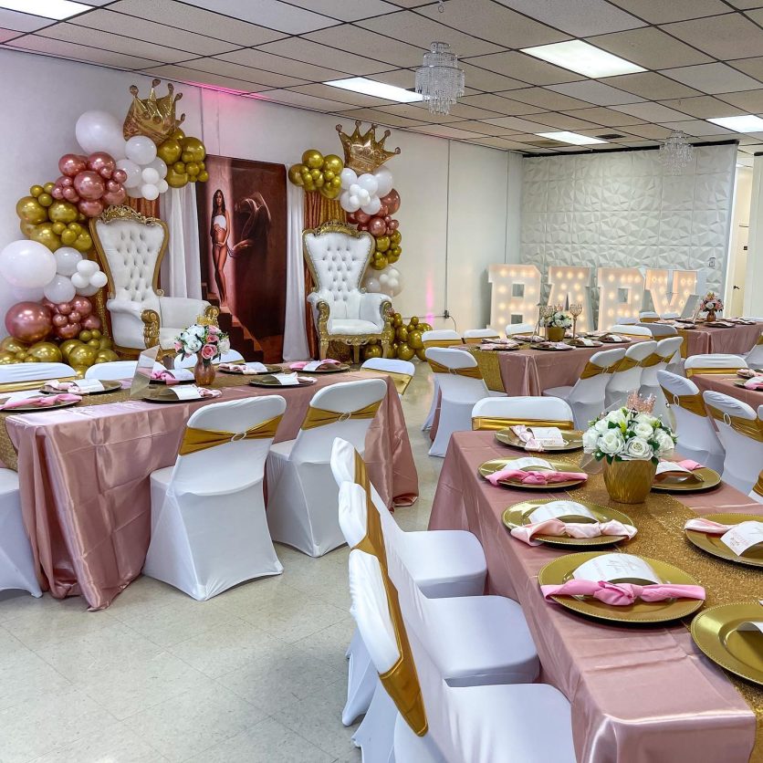 decoração de chá de bebê