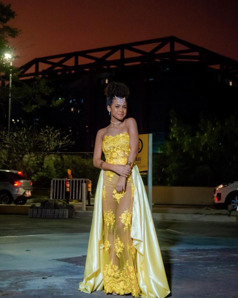 vestido de debutante