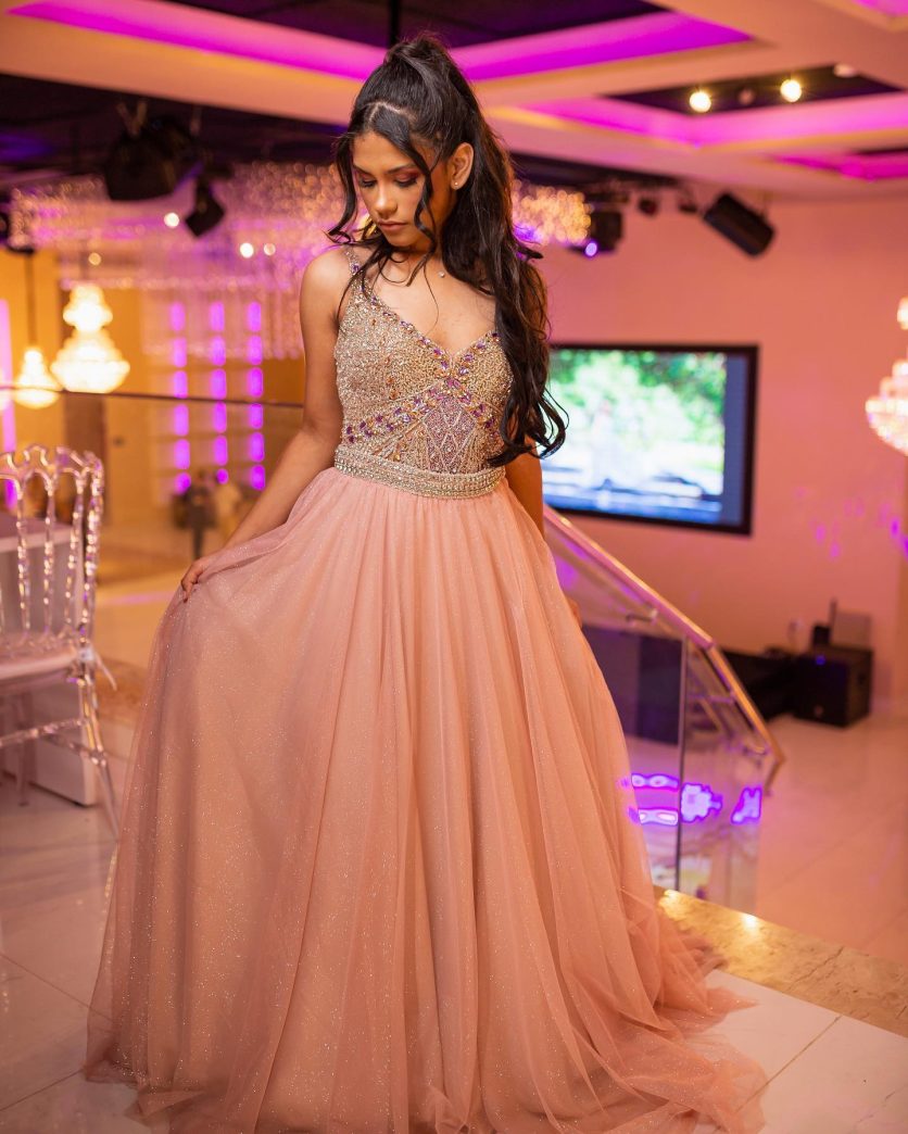 vestido de debutante