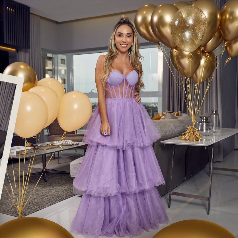 vestido de debutante