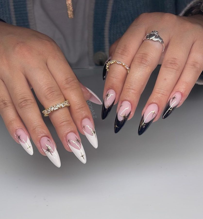 Unhas stiletto decoradas: ideias modernas para fazer em casa