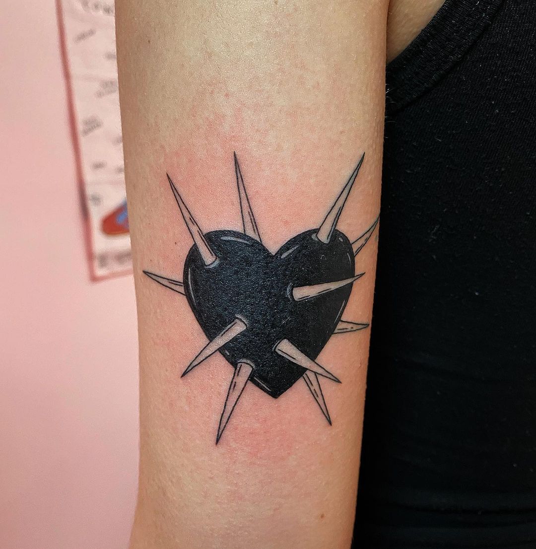 tatuagem de coração