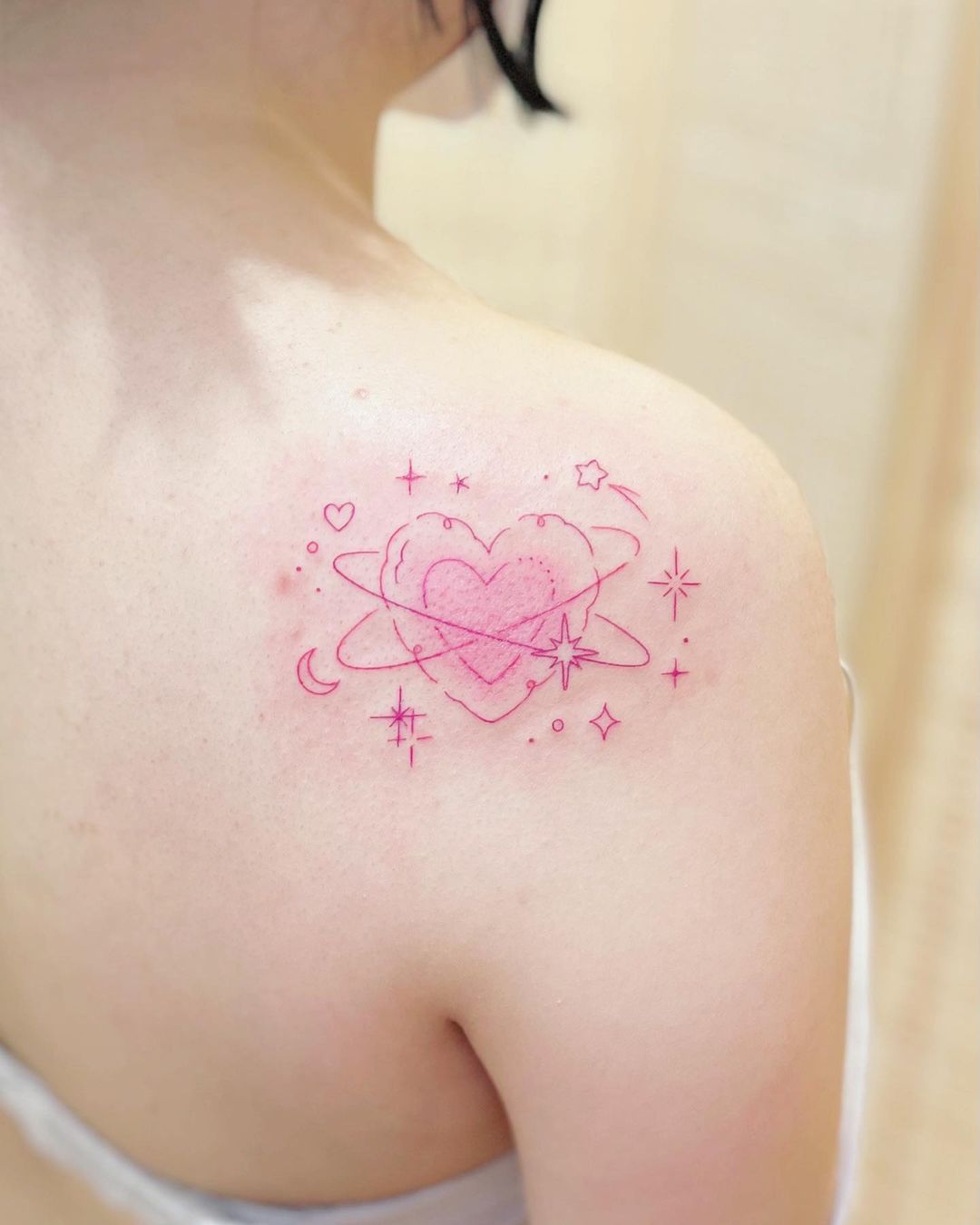 tatuagem de coração