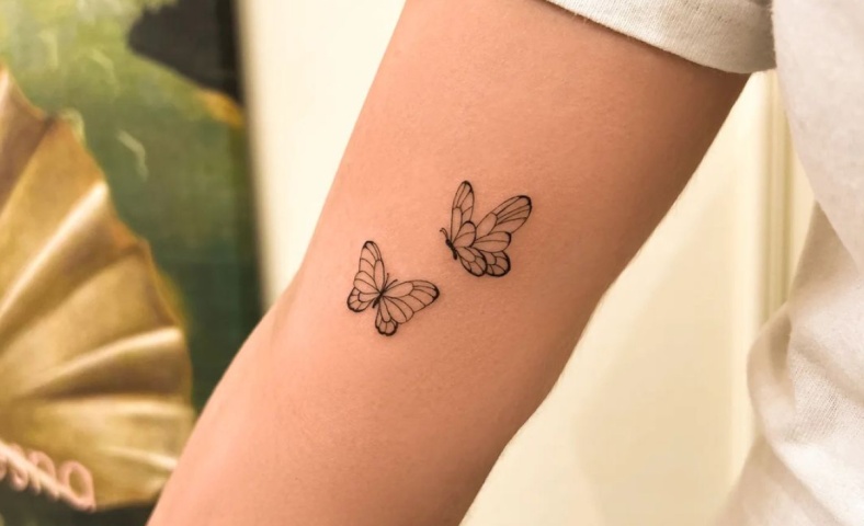 Tatuagem de borboleta: artes que transmitem o poder da metamorfose