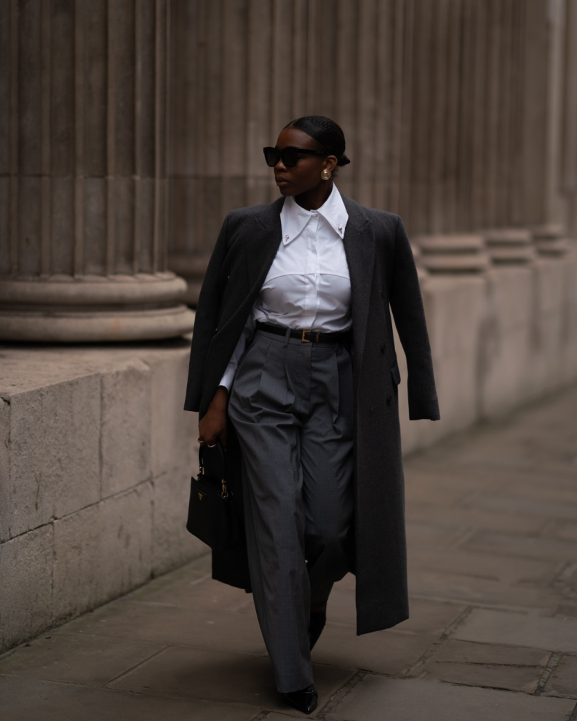 Look comfy chic com inspiração moderna e toque de autenticidade.